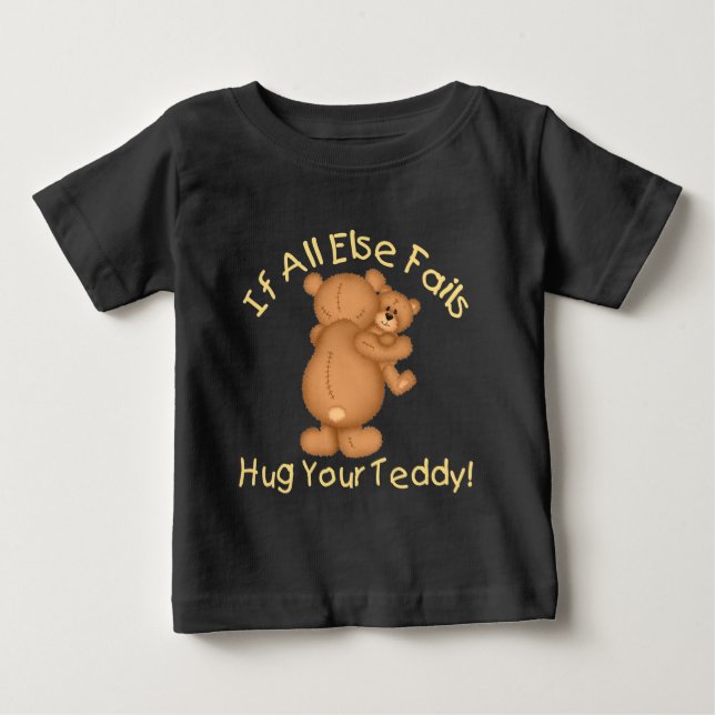 Umarmen Sie Ihre Teddy Baby T-shirt (Vorderseite)