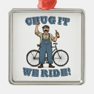 Umarmen wir es mit dem Fahrrad Ornament Aus Metall