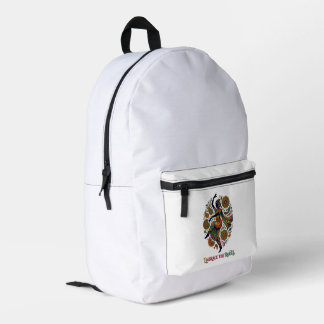 Umarmt den Roots Dance Bedruckter Rucksack