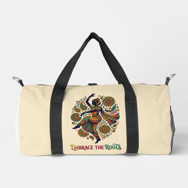 Umarmt den Roots Dance Duffle Bag (Vorderseite)