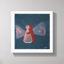 Umarmte abstrakte Malerei Wrapped Canvas Leinwanddruck