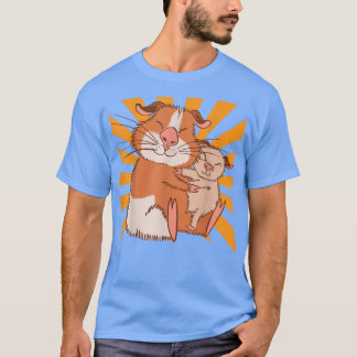 Umarmung der Guinea Schweinefleisch Mama T-Shirt