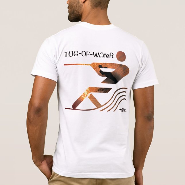 Umarmung des Wassers durch den Lobodorio-T - Shirt (Rückseite)