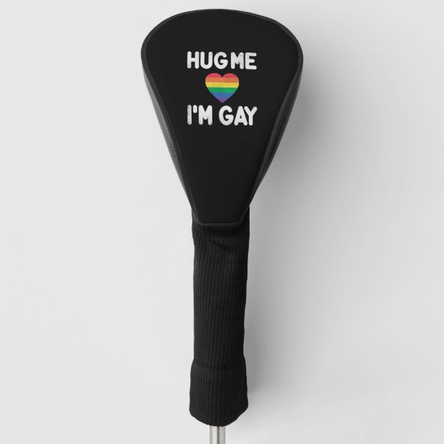 Umarmung im Gay Golf Headcover (Vorderseite)