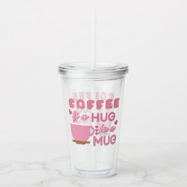 Umarmung in einer Tasse