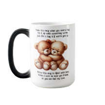 Umarmung in einer Tasse - ein Freund