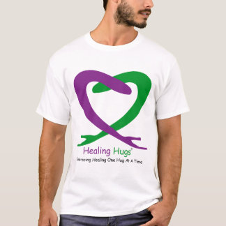 Umarmung und Zitat T-Shirt