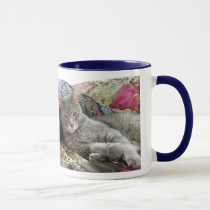 Umarmungen auf Kissen-Tasse Tasse