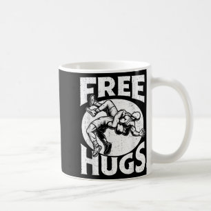 Umarmungen Lustiger Wrestling-Humor Wrestler Ringe Kaffeetasse