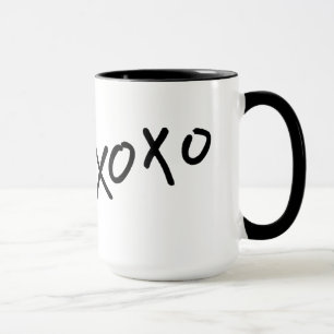 Umarmungen u. Küsse xoxo Kaffeetasse
