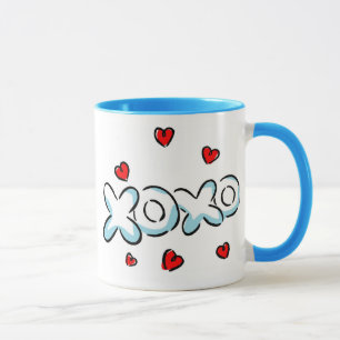 Umarmungen und Küsse 1 Tasse