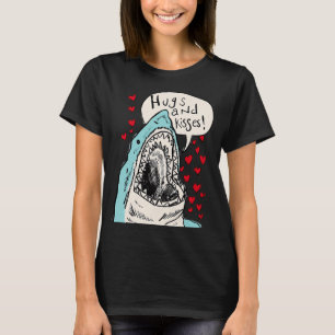 Umarmungen und Küsse vom süßen Hai T-Shirt