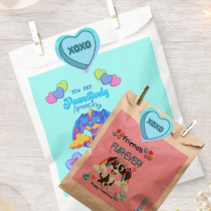 Umarmungen und Küsse XOXO Klassenzimmer  Herz-Aufkleber