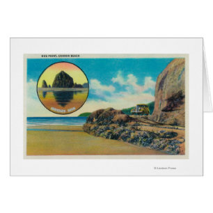 Umarmungs-Punkt am Kanonen-Strand und am