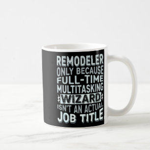 Umbauer von Detuli Herren Humor - Zauberer Jobtite Kaffeetasse