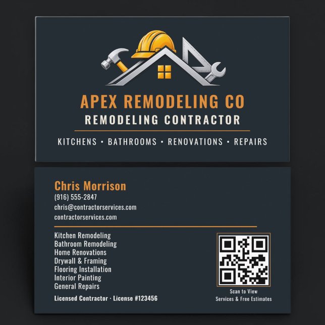 Umbaukonstruktion QR-Code Visitenkarte (Von Creator hochgeladen)