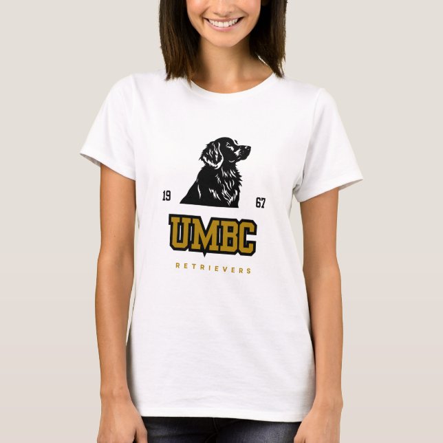 UMBC Retrievers - Fette Uni Baseball Spirit T-Shirt (Vorderseite)