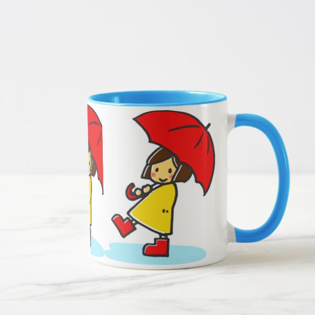 Umbrella Girl Tasse (Rechts)