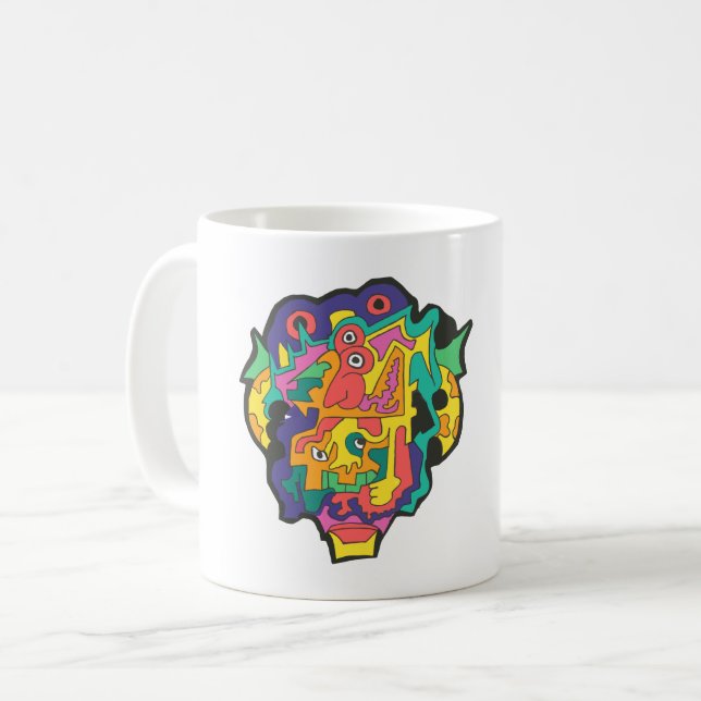 Umbrella Lady Kaffeetasse (Vorderseite Links)