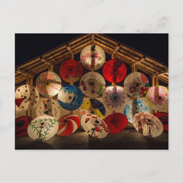 Umbrellas japanische Karte (Vorderseite)