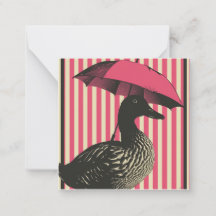 Umbrellas Up & Rainbows erwarten: Ente