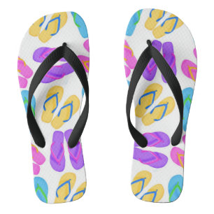 Umdreh-Flop-Muster Strandspass Flip Flops