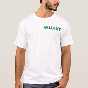 Umdrehender schlichter HeldenT - Shirt