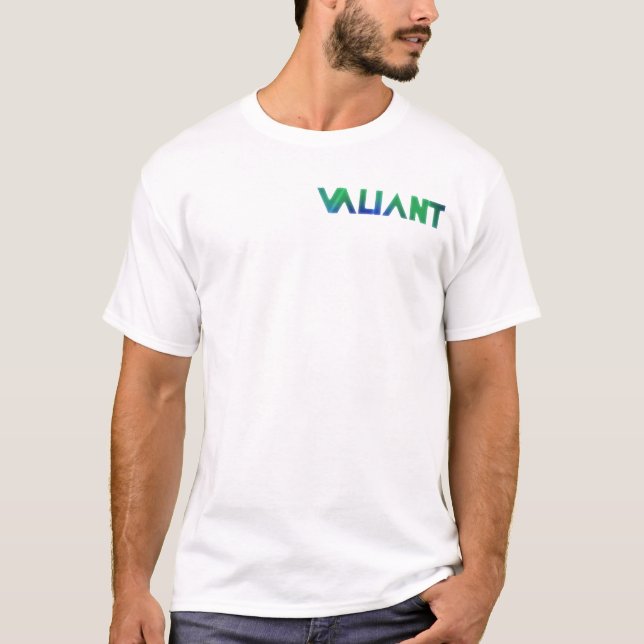 Umdrehender schlichter HeldenT - Shirt (Vorderseite)