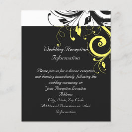 Umdrehung Schwarz/Gelb