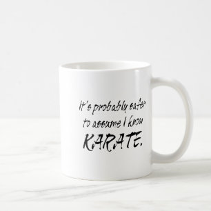 Ume Ich kenne Karate T-Shirt Kaffeetasse