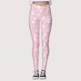 Ume | Japanisches Pflaumenmuster KIMONO Leggings