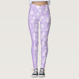 Ume | Japanisches Pflaumenmuster KIMONO Leggings