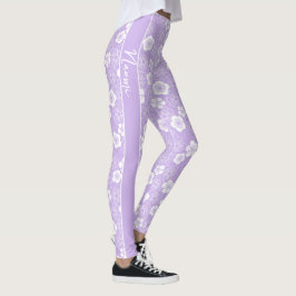 Ume | Japanisches Pflaumenmuster KIMONO Leggings