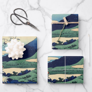 Umegawa in Sagami Province Poster Geschenkpapier Set