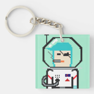 Umeko Space Colony NFT #21 Taki keychain キーホルダー Schlüsselanhänger