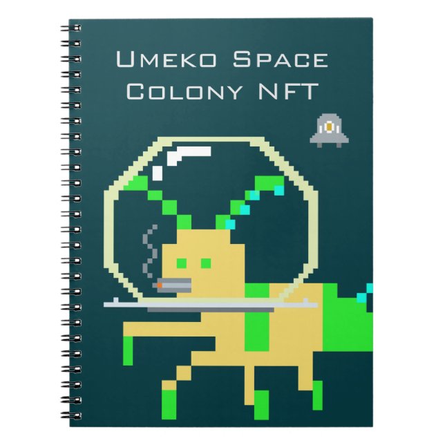 Umeko Space Colony NFT #53 Pome carnet ノ ー Recherc (Devant)