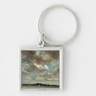 Umfangreiche Landschaft John Constables mit Schlüsselanhänger