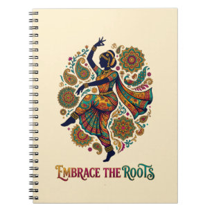 Umfasse den Roots Dance Notizblock