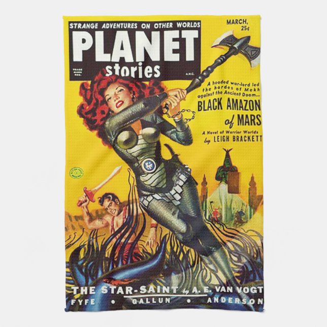 UMFASSEN Sie ENTWURF A-Fünfzigerjahre SCI der Geschirrtuch (Vertikal)