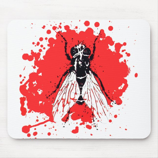 Umfeldfliege Mousepad (Vorne)