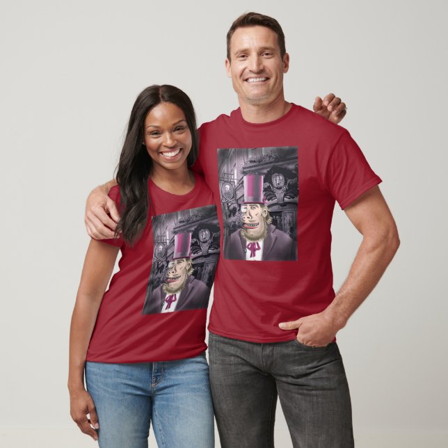 Umgang mit Hyde-Frauen-Maroon-T - Shirt (Unisex)