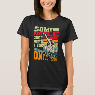 Umgeben vom Neck Stach Bjj brasilianischer Jiu Jit T-Shirt