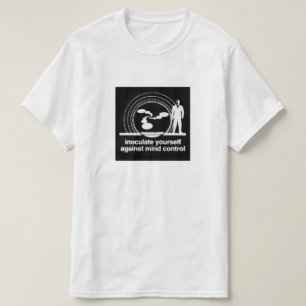 Umgebendes Abstraktions-SinnesKontrollen-Shirt T-Shirt