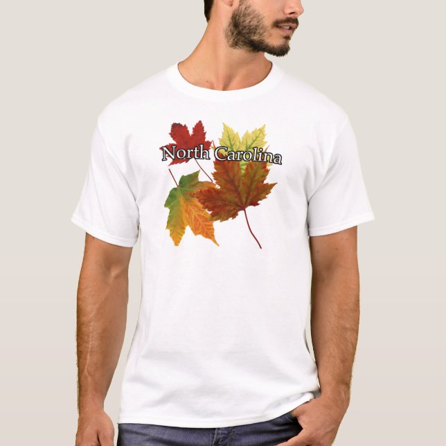 UMGEBUNGSSTÜCKE IN NORDKAROLINA T-Shirt (Vorderseite)