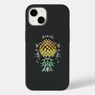 Umgedrehte Ananas Nur Zusammen Paar iPhone 14 Hülle