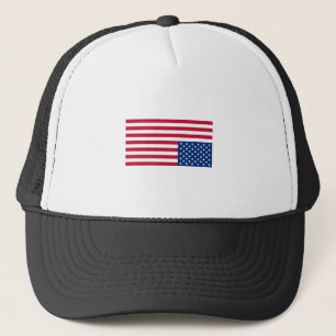 Umgedrehte Flagge Truckerkappe