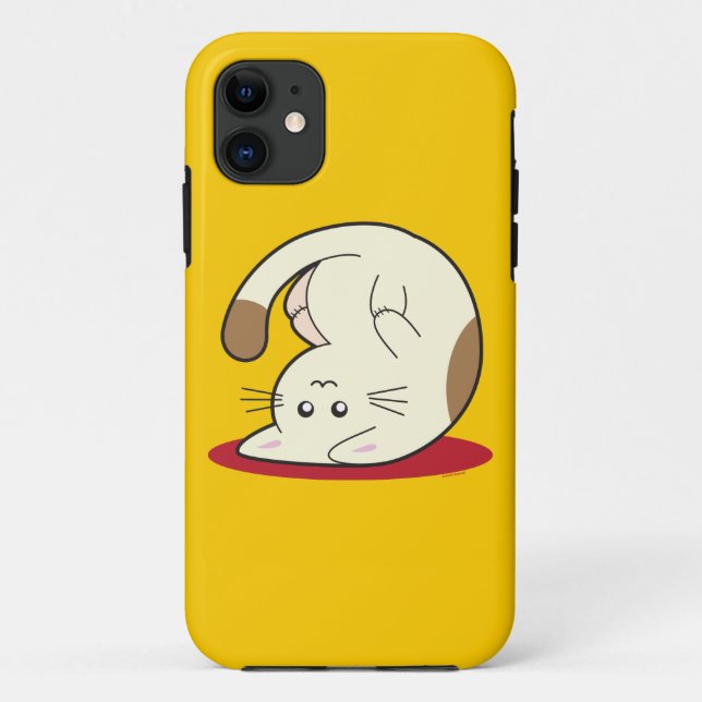 Umgedrehte Katze Case-Mate iPhone Hülle (Rückseite)
