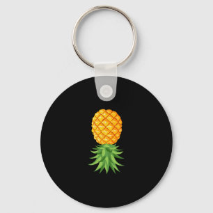Umgedrehtes Ananas-Kreuzfahrtsgeschenk für Paar Ih Schlüsselanhänger