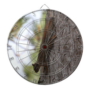 Umgedrehtes Eichhörnchen-Dartboard Dartscheibe