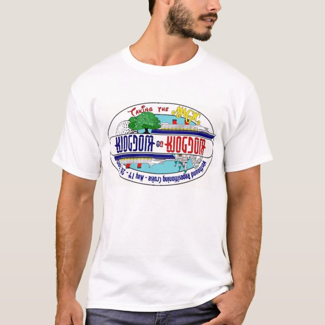 Umgedrehtes Kanal-Kreuzfahrt-Shirt T-Shirt (Vorderseite)